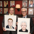 Photo Coverage: THE FRONT PAGE's John Goodman and John Slattery Get Immortalized at Sardi's!