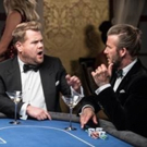 VIDEO: James Corden & David Beckham Compete to Be the Next James Bond