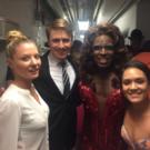 Photo Flash: EMPIRE's Grace Gealey & Kaitlin Doubleday Visit KINKY BOOTS in Chicago