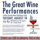 The Great Wine Performances at Playhouse on the Square Set for Today