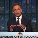 VIDEO: Seth Meyers Downgrades Offer to Donald Trump to Star as President in NBC Serie Video