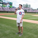 Photo Flash: THE BOOK OF MORMON's Ryan Bondy Pitches, Sings National Anthem at Wrigle Video