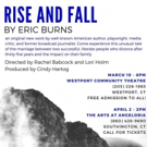 Westport Community Theatre to Present Free Reading of Eric Burns' RISE AND FALL Video