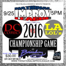 The Broadway Comedy Club Hosts the National Improv League Finals 9/25 Video