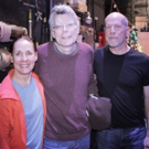 Photo Flash: Stephen King Visits Broadway Cast of MISERY Backstage!