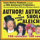AUTHOR! AUTHOR! - AN EVENING WITH SHOLOM ALEICHEM to Return to Santa Monica Playhouse Video