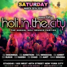 HOLI at Stage 48 in NYC 3/26