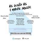 BWW Review: Eyles & Gould's AS LONG AS I HAVE MUSIC Album
