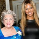 Photo Flash: Laverne Cox Attends IT SHOULDA BEEN YOU on Broadway