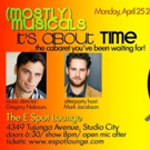 (mostly)musicals to Return to E Spot Lounge with IT'S ABOUT TIME This Month Video