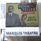 Up on the Marquee: PENN & TELLER ON BROADWAY Video