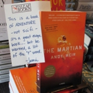 Bookworks Presents Shelf Awareness for Readers: The Martian Video