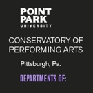 SWEET CHARITY, THE WHO'S TOMMY & More Set for Point Park University's Conservatory Th Video