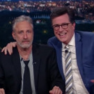 VIDEO: Jon Stewart Takes Over Colbert's LATE SHOW Desk