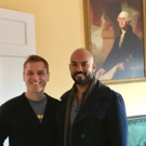 Photo Flash: HAMILTON's George Washington, Nicholas Christopher, Visits Hamilton Grange!