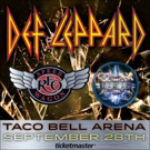 Def Leppard, Reo Speedwagon & Tesla to Play Taco Bell Arena, 9/28