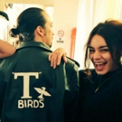 PHOTO: Lin-Manuel Miranda Made Honorary 'T-Bird' by GREASE's Hudgens & Hough