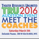 Theater Resources Unlimited Hosts 'MEET THE COACHES' Session This Weekend Video