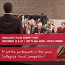 The Opera Grand Rapids Collegiate Vocal Competition Applicants Are Announced Video