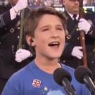 STAGE TUBE: FINDING NEVERLAND's Eli Tokash Sings National Anthem at New York Giants Game