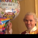 Andrew Rannells Celebrates His First Week in HAMILTON with Singing Balloons! Video