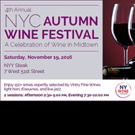 New York Wine Events to Present 4th Annual NYC Autumn Wine Festival at NYY Steak in M Video