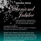 The Drama Desk to Celebrate 65 Years with DIAMOND JUBILEE at Sardi's Video