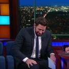 VIDEO: Eww! Stephen & John Krasinski Have Fake Vomit-Off on LATE SHOW