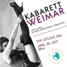 The Queensborough Theatre Project to Present Immersive KABARETT WEIMAR at The LetLove Video