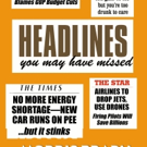 Morris Brady Announces New eBook, HEADLINES YOU MAY HAVE MISSED