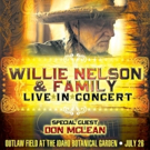 Willie Nelson and Family Coming to Outlaw Field at Idaho Botanical Garden in July Video