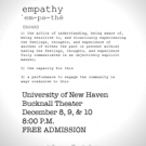 BWW Blog: Amanda Grillo - Understanding Empathy: A Theatre for Community Impact Reflection