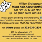 MUCH ADO ABOUT NOTHING to Play Abbott's Mill This May Video