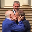 Mayor De Blasio Remarries Tom Kirdahy and Terrence McNally! Video