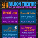 Falcon Theatre Sets 2016-17 Season