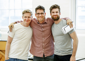Photo Flash: Rehearsals Begin for UK Premiere of STALKING THE BOGEYMAN Image