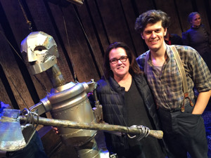 Photo Flash: Rosie O'Donnell Stops by THE WOODSMAN Image