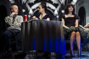Photo Coverage: McQUEEN, With Wight And Bawden! 