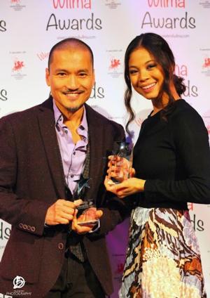 Photo Flash: MISS SAIGON's Jon Jon Briones, Eva Noblezada, and More Take Home Wilma Awards Image