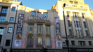 Photo Coverage: Marquee At The Dominion For THE WAR OF THE WORLDS Image
