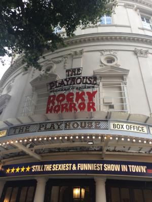 Photo Coverage: Marquee Is Up At The Playhouse for O'Brien In THE ROCKY HORROR SHOW! 