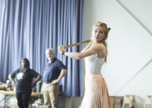 Photo Coverage: Gaumond and Pitt-Pulford In Rehearsal For SEVEN BRIDES FOR SEVEN BROTHERS! Image