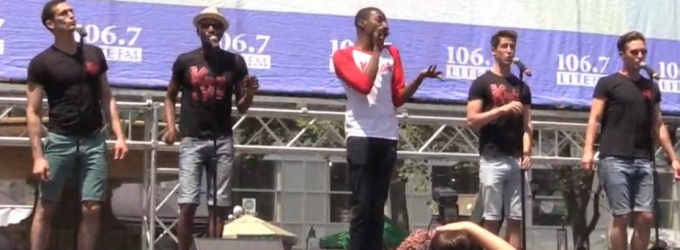 TV: The Cast of KINKY BOOTS Raises Up Broadway In Bryant Park Video