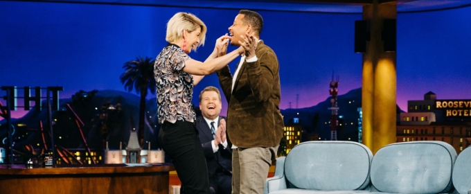 VIDEO: Jenna Elfman and Terrence Howard Dance the Tango on LATE LATE SHOW Video