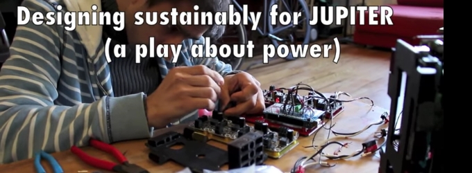 STAGE TUBE: Greening the Light Grid with JUPITER (A PLAY ABOUT POWER) at La MaMa Video