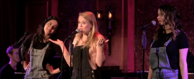 VIDEO: Samantha Massell, Emily Padgett and Carrie St. Louis Sing 'C'est la Vie' by… Video