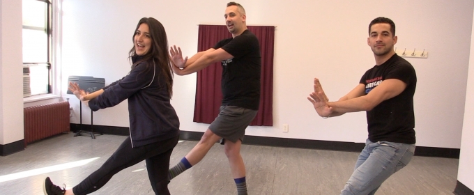 DANCE CAPTAIN DANCE ATTACK: Ben Takes Some Action with ON YOUR FEET!'s Natalie… Video