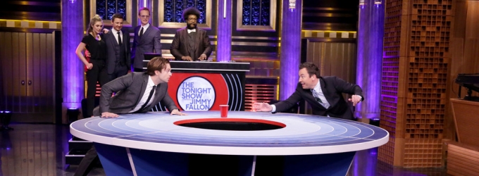 VIDEO: Jeremy Renner, Elizabeth Olsen & More Play 'Musical Beers' on TONIGHT Video