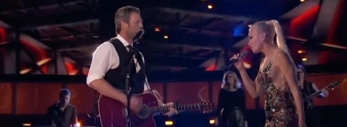 VIDEO: Blake Shelton & Gwen Stefani Perform 'Go Ahead & Break My Heart' on THE VOICE Video
