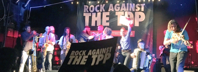VIDEO: Mirah, Debo Band and More Rock Against the TPP in Boston Video